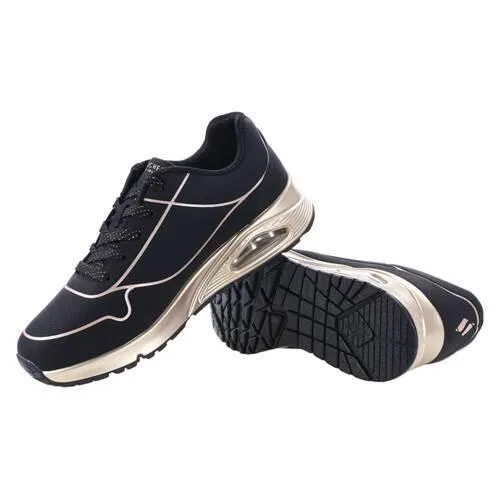 Детские кроссовки с шнуровкой Uno Gen1 Skechers, Navyblau — фото 4