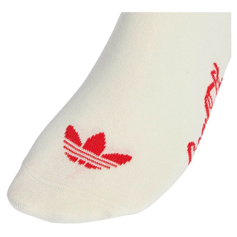Носки с принтом X Coca Cola 2 пары Adidas Originals, белый — фото 3