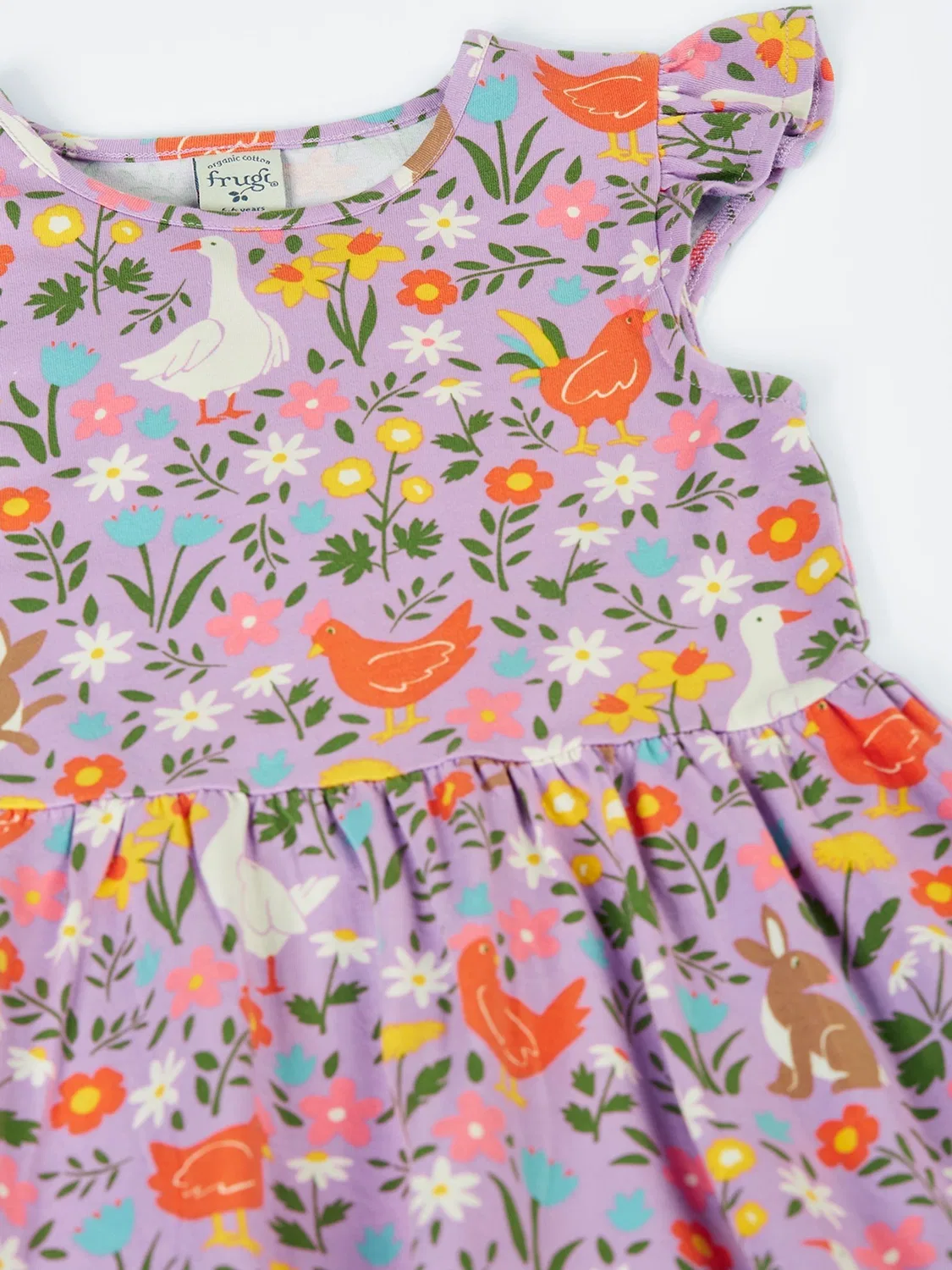 Платье скейтер Olivia Frugi, фиолетовый — фото 3