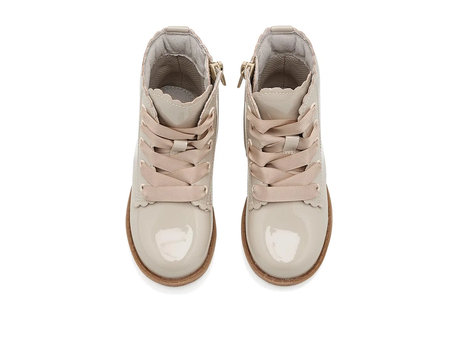 Ботинки Josephine (для малышей, маленьких и больших детей) L'Amour Shoes Kids, Patent Cream — фото 3