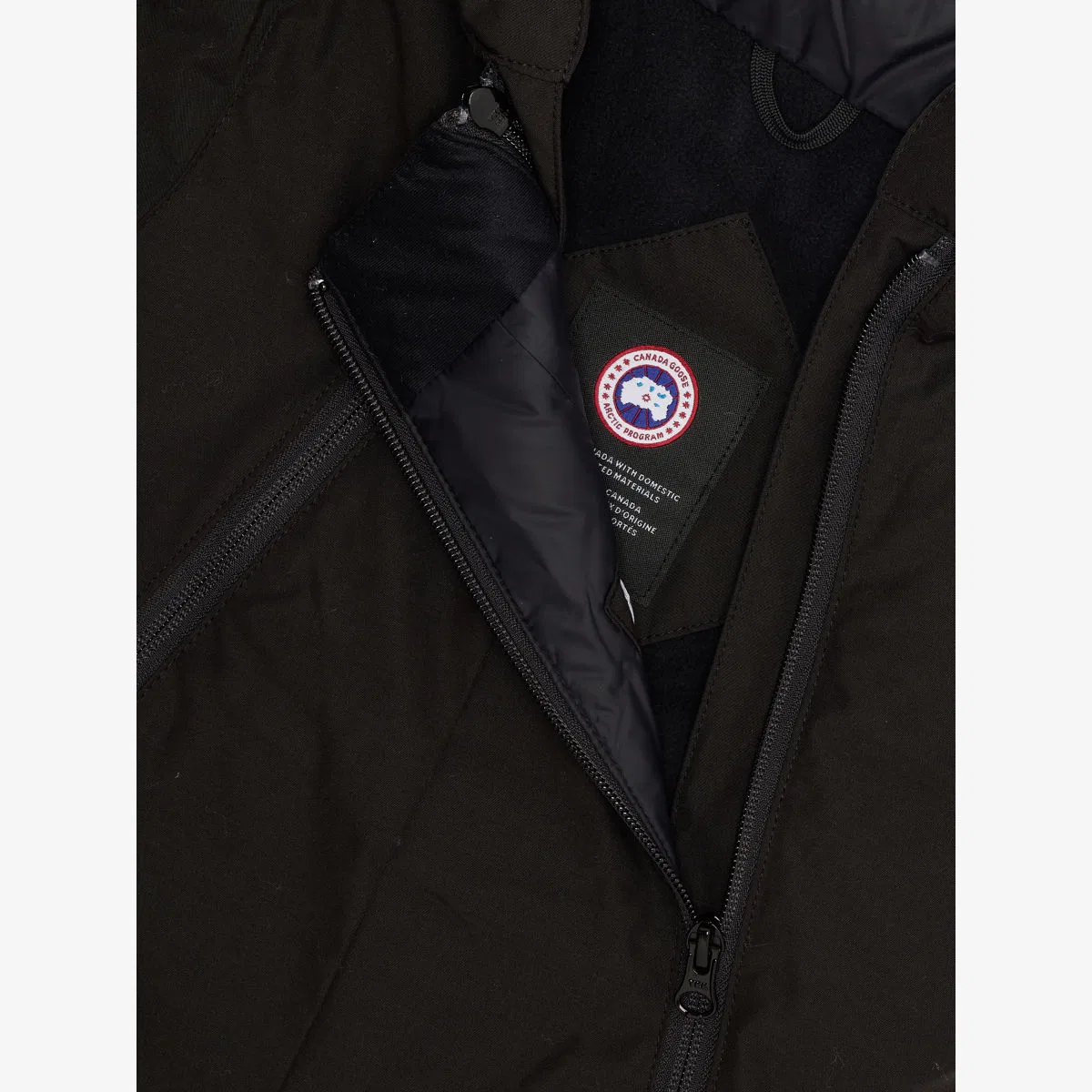 Утепленный зимний комбинезон Brand-patch, 9-12 месяцев Canada Goose, черный — фото 2