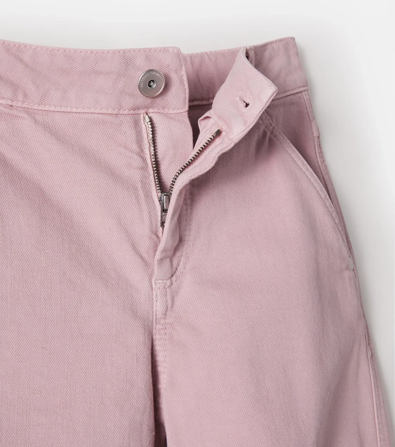 Джинсы с широкими штанинами Brunello Cucinelli Kids, розовый — фото 3
