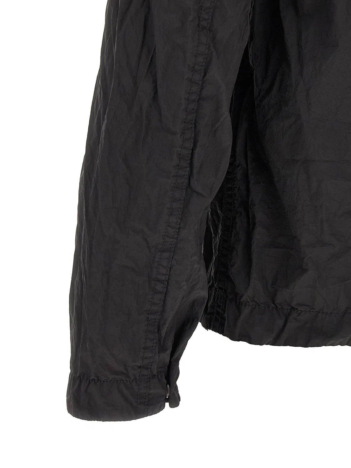Куртка-рубашка из хлопка 120004 Stone Island, черный — фото 4