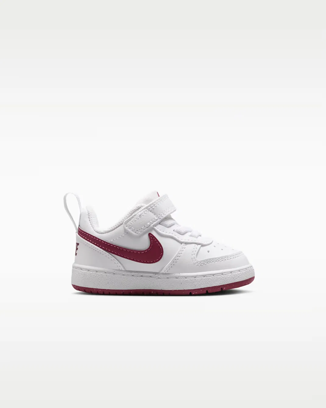 Детская/подростковая обувь Nike Court Borough Low Recraft, White/Pink Smoke — фото 3