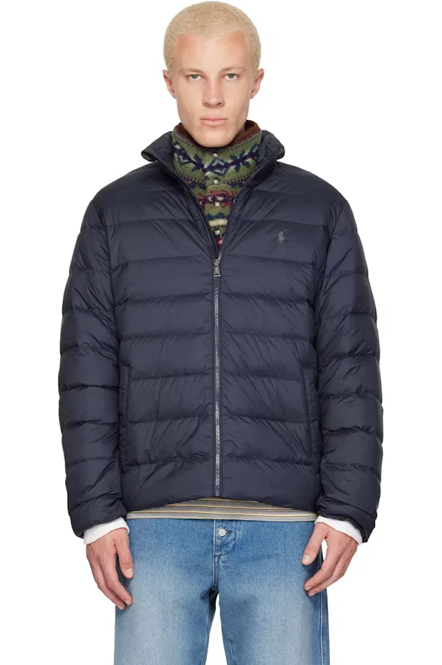 Складная пуховая куртка Navy the colden Polo Ralph Lauren