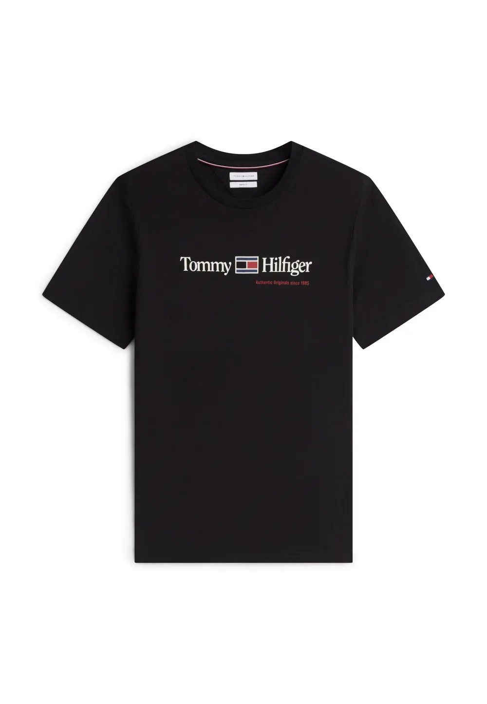 Футболка с графическим принтом - футболка с принтом Tommy Hilfiger, Black — фото 4