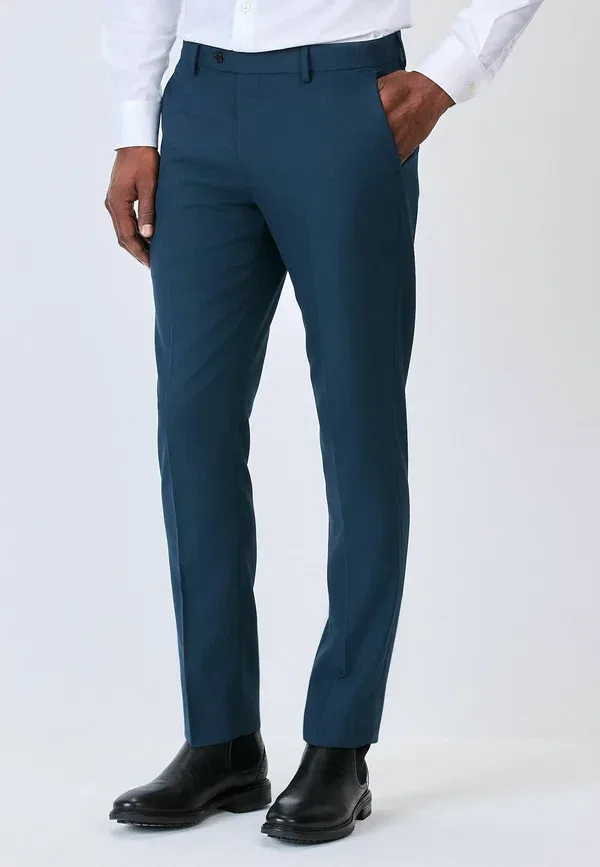 Брюки из полиэстера и вискозы Trousers Next, teal blue, синий
