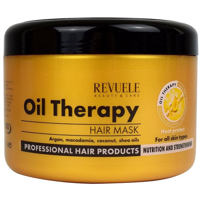 

Маска для волос Oil Therapy Mascarilla Capilar Revuele, 500 ml