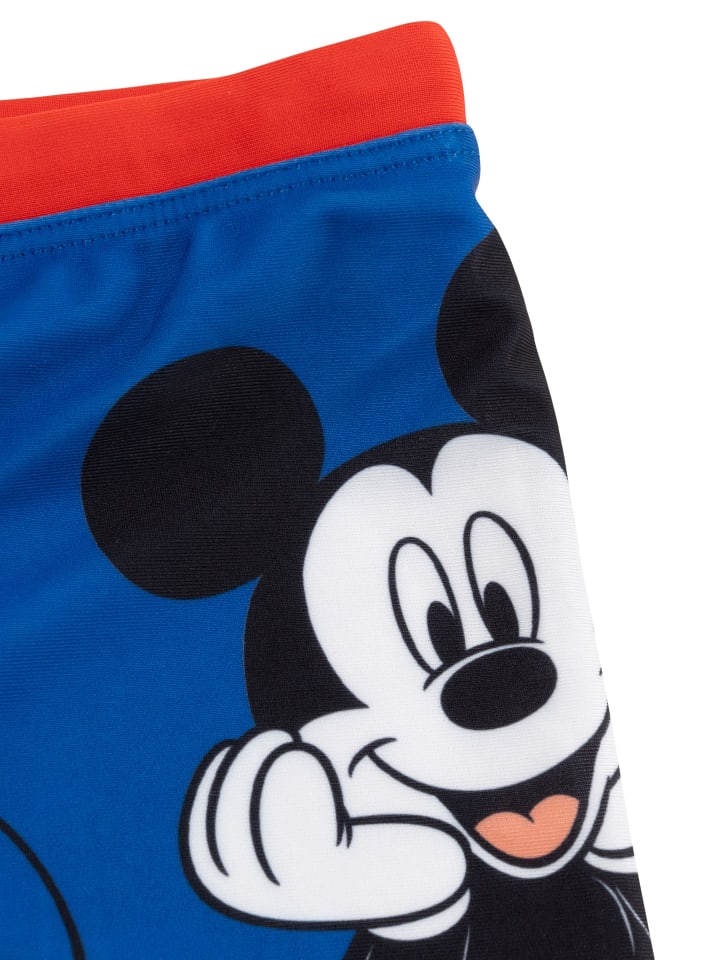 Плавки и купальные штаны Disney с изображением Микки Мауса, синие — фото 4