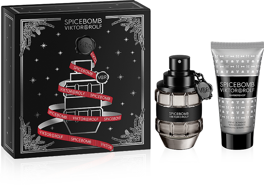 

Парфюмерный набор Viktor & Rolf Spicebomb Christmas 2022, 2 предмета