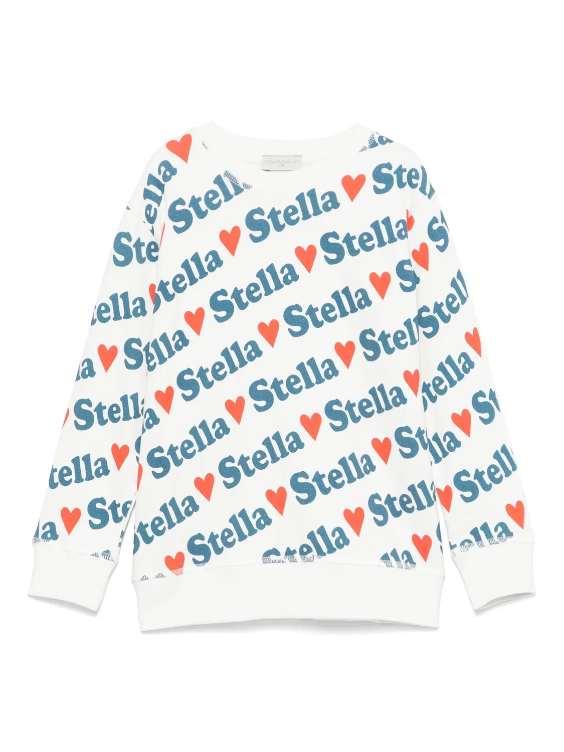 Толстовка с капюшоном из органического хлопка Stella McCartney, белый