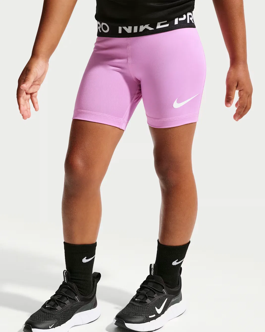 Детские шорты Dri-FIT Nike Pro, Purple — фото 2