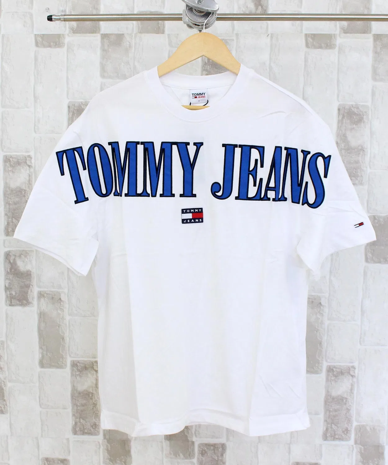 Мужская футболка с принтом Skater Archive Back Logo TOMMY HILFIGER, White