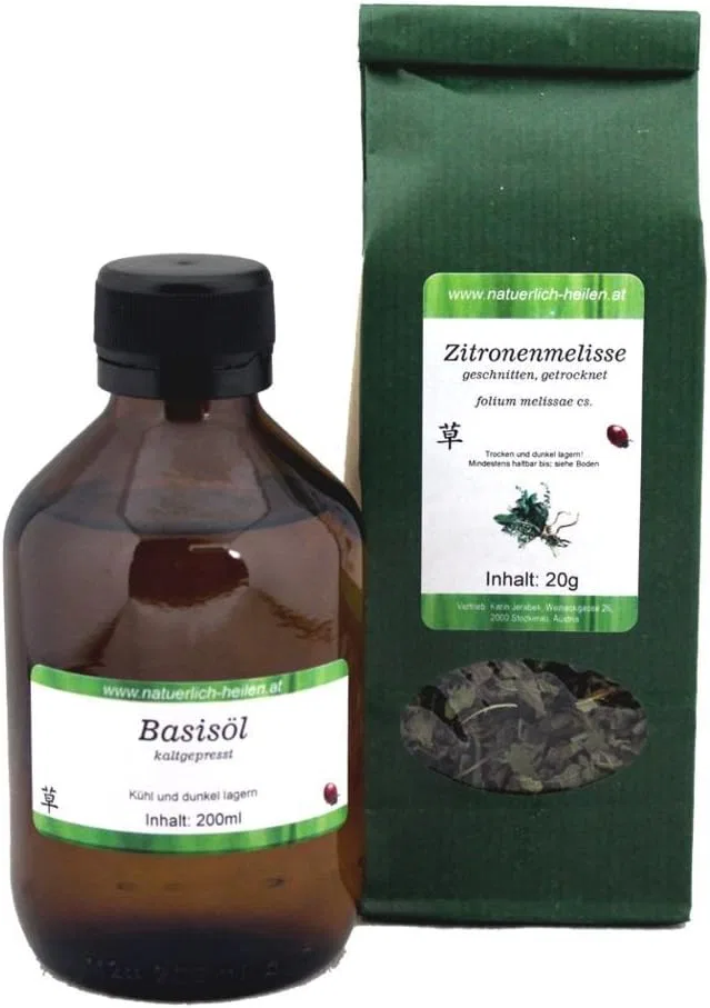 Масло для тела Melissa Oil Extract с маслом жожоба, 200 мл, Natuerlich-heilen