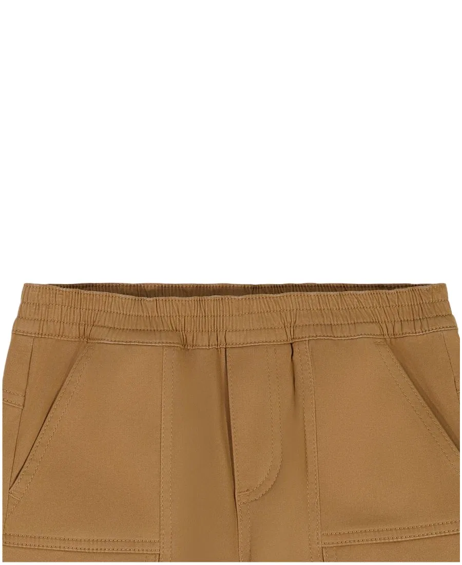 Детские шорты для мальчиков с эластичным поясом Calvin Klein, Tigers Eye — фото 4