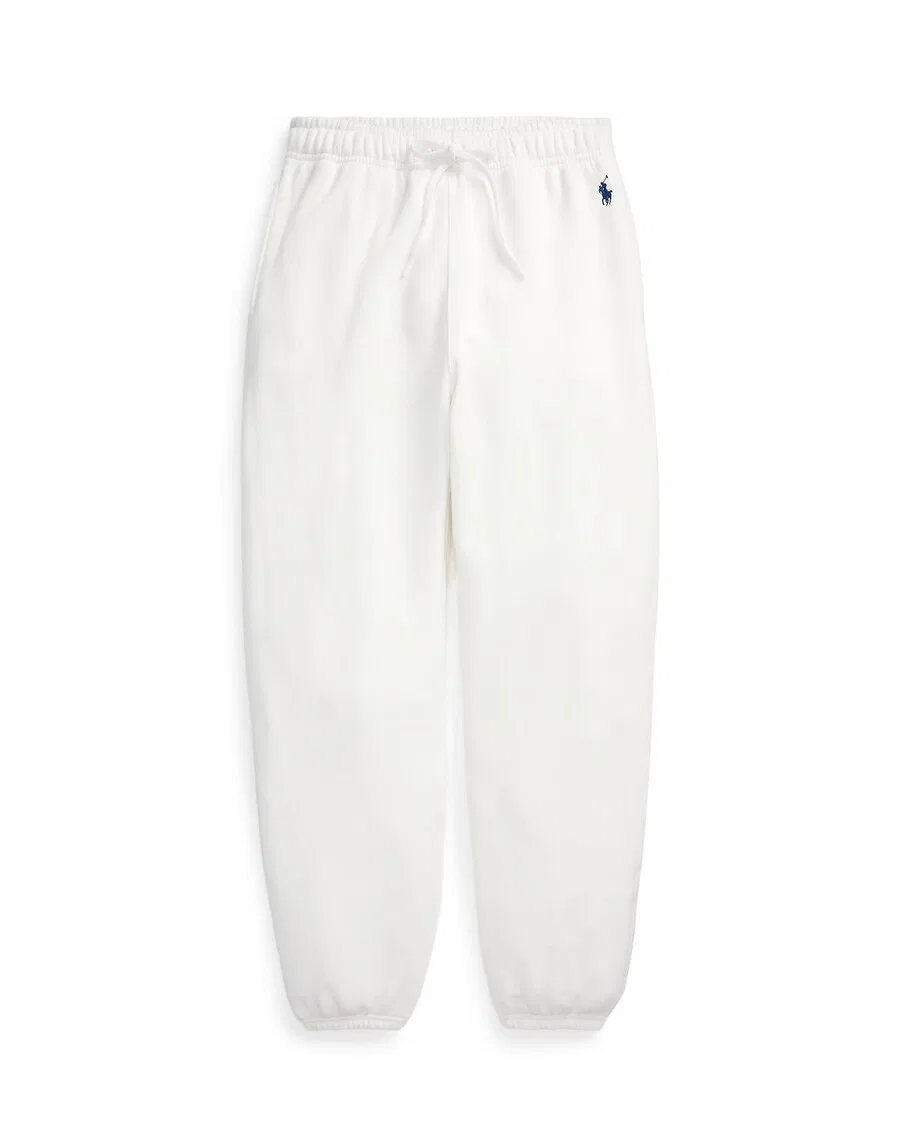 Зауженные брюки Polo Ralph Lauren белого цвета