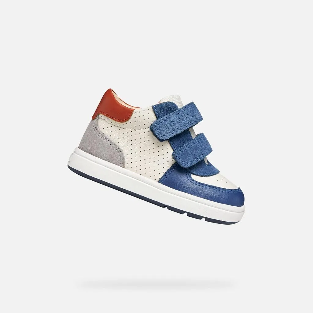 Детские кроссовки Geox Biglia, Цвет: Cremefarben Blau