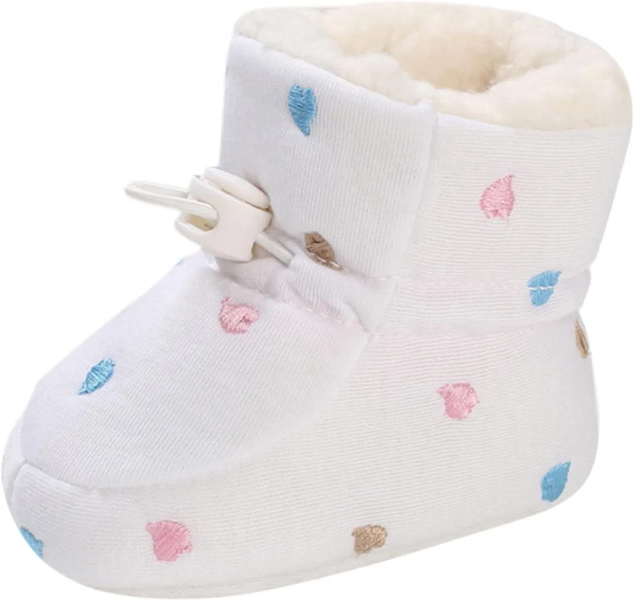 Детские сапожки с мехом для девочек Light House Short Booties, Beige