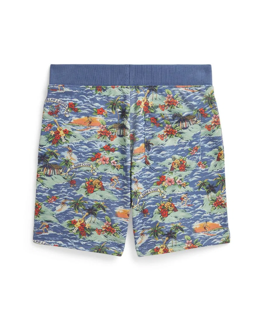 Шорты с тропическим принтом Surf Club Blue Polo Ralph Lauren — фото 2