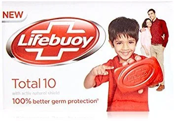 Мыло Lifebuoy Total, 12 шт. по 120 г, Красное