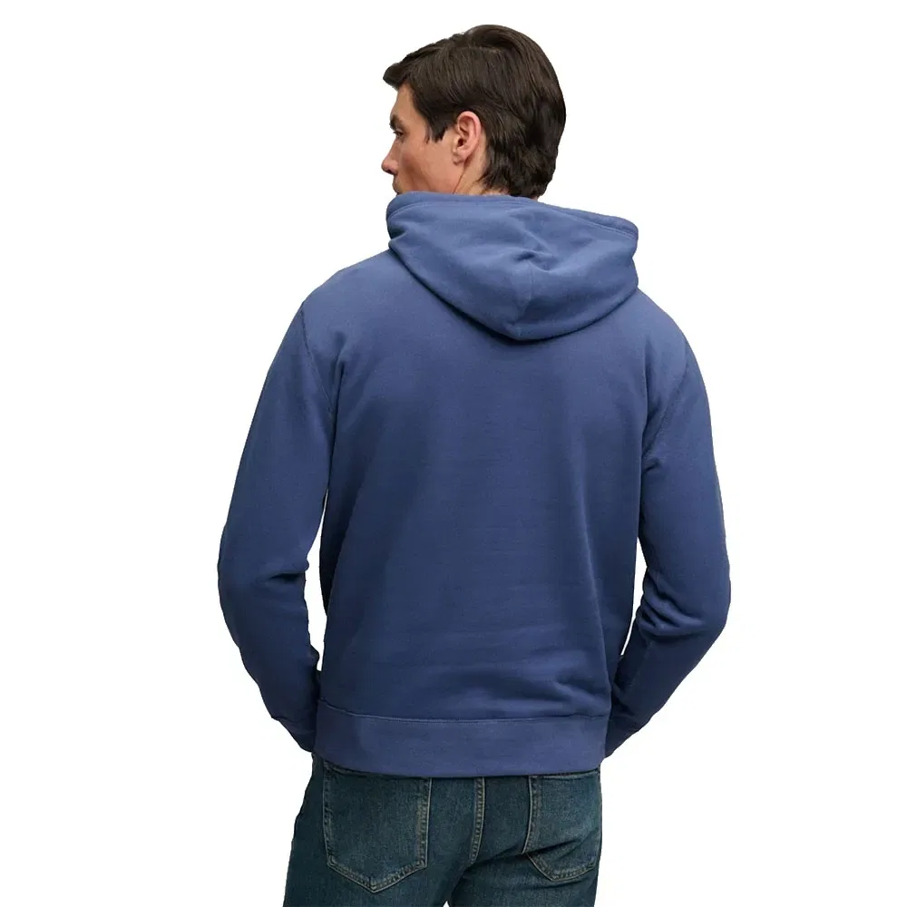 Мужской худи свободного кроя Essential SD Co Logo Superdry, Blue — фото 2