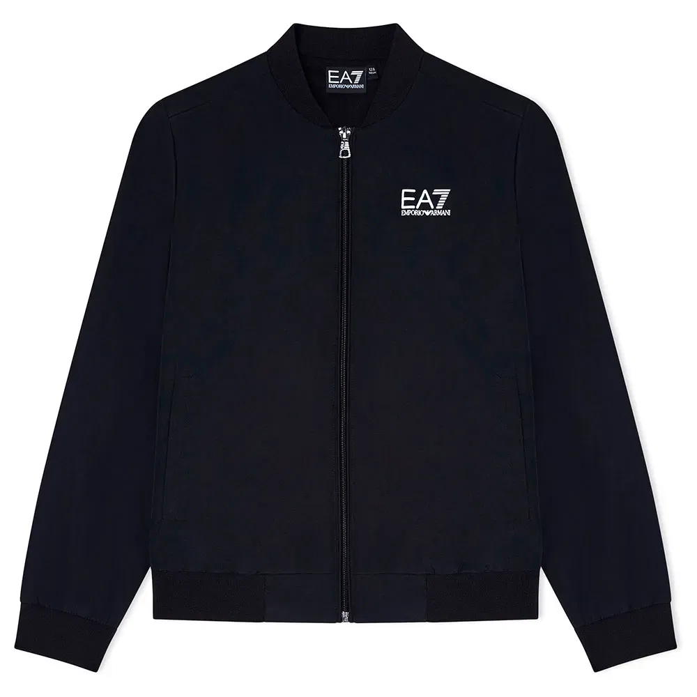 Куртка Bomber Jacket Ea7 Emporio Armani, черный