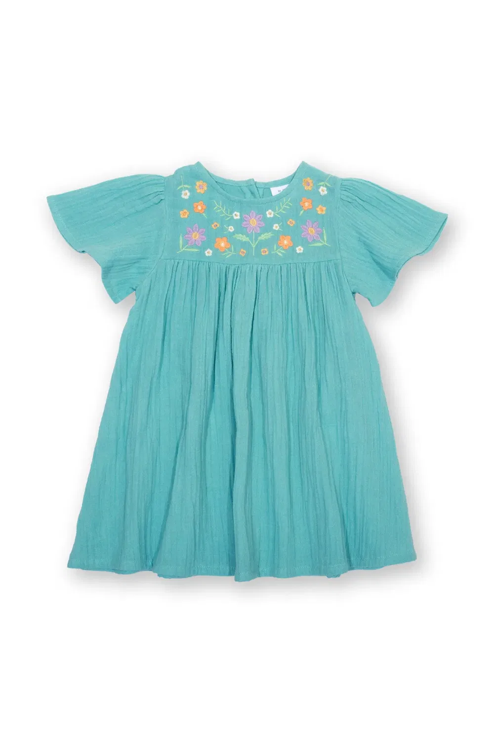 Платье с принтом Flower Fairy Kite, Turquoise