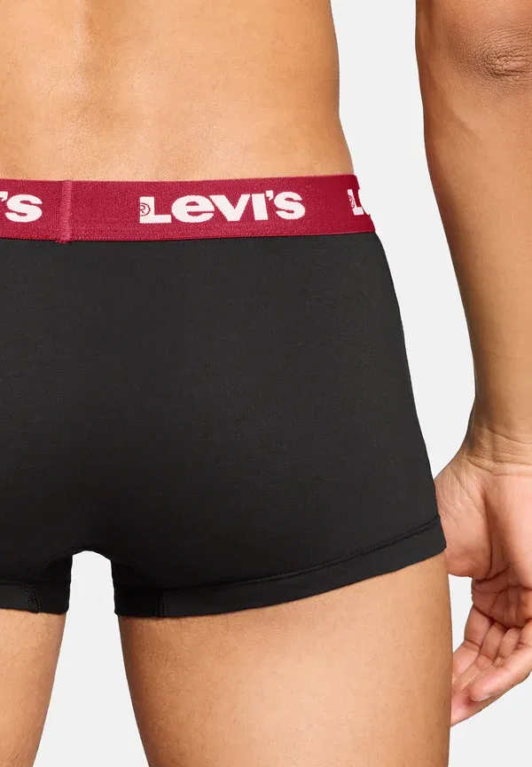 Комплект плавок 4 шт Levi'S, черный/красный — фото 4