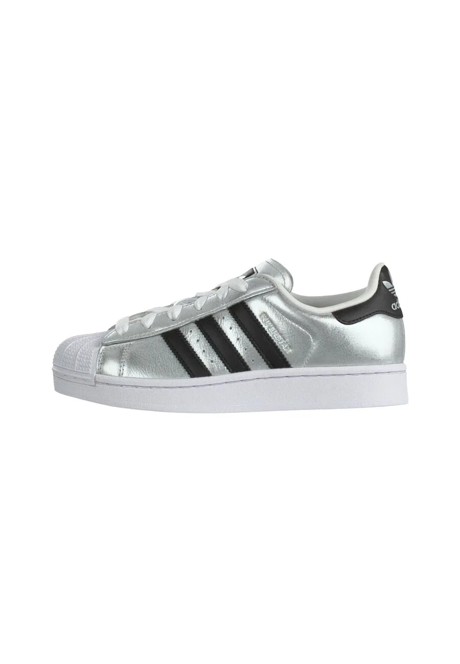 Кроссовки ADIDAS ORIGINALS 'SUPERSTAR II' серебристого цвета