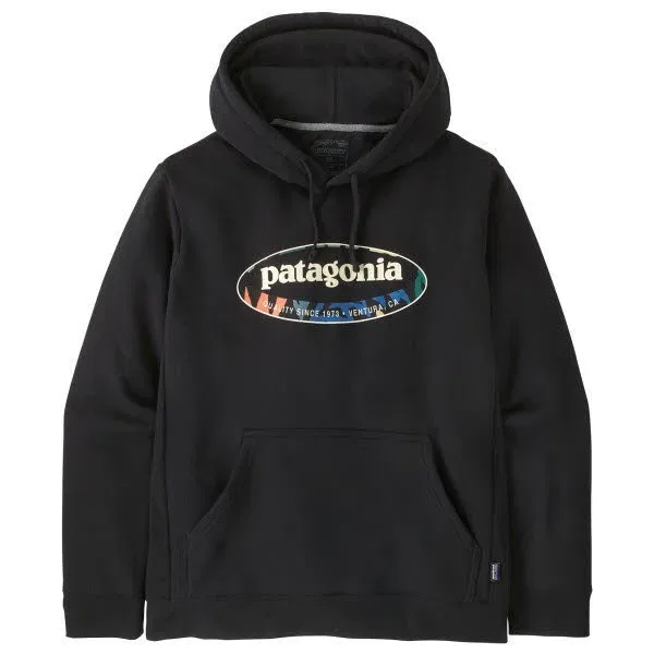 Женский свитшот с логотипом Patagonia, Black