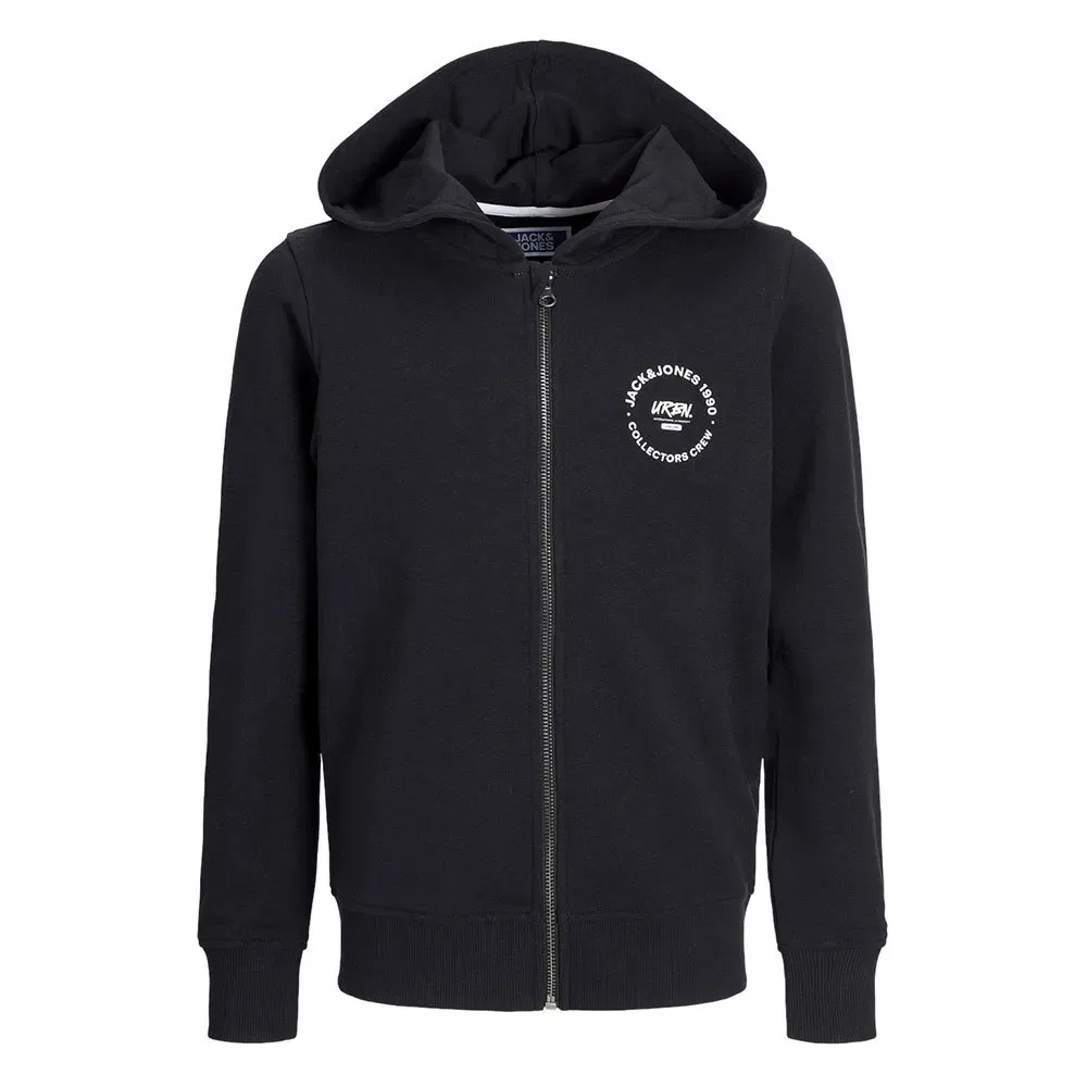 Худи на молнии Simon Jack & Jones, черный