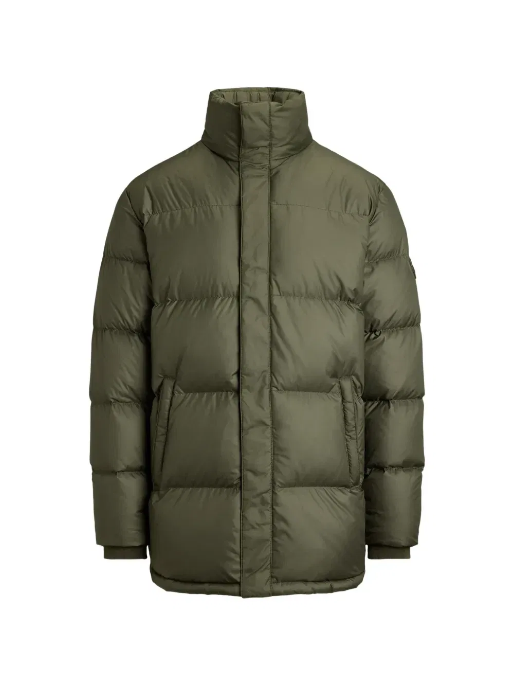 Стеганый пуховик Polo Ralph Lauren, зеленый