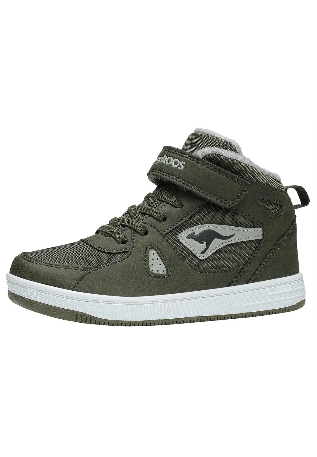 Детские утепленные кроссовки с высоким верхом KangaROOS K-CP Kalley II EV, Grun