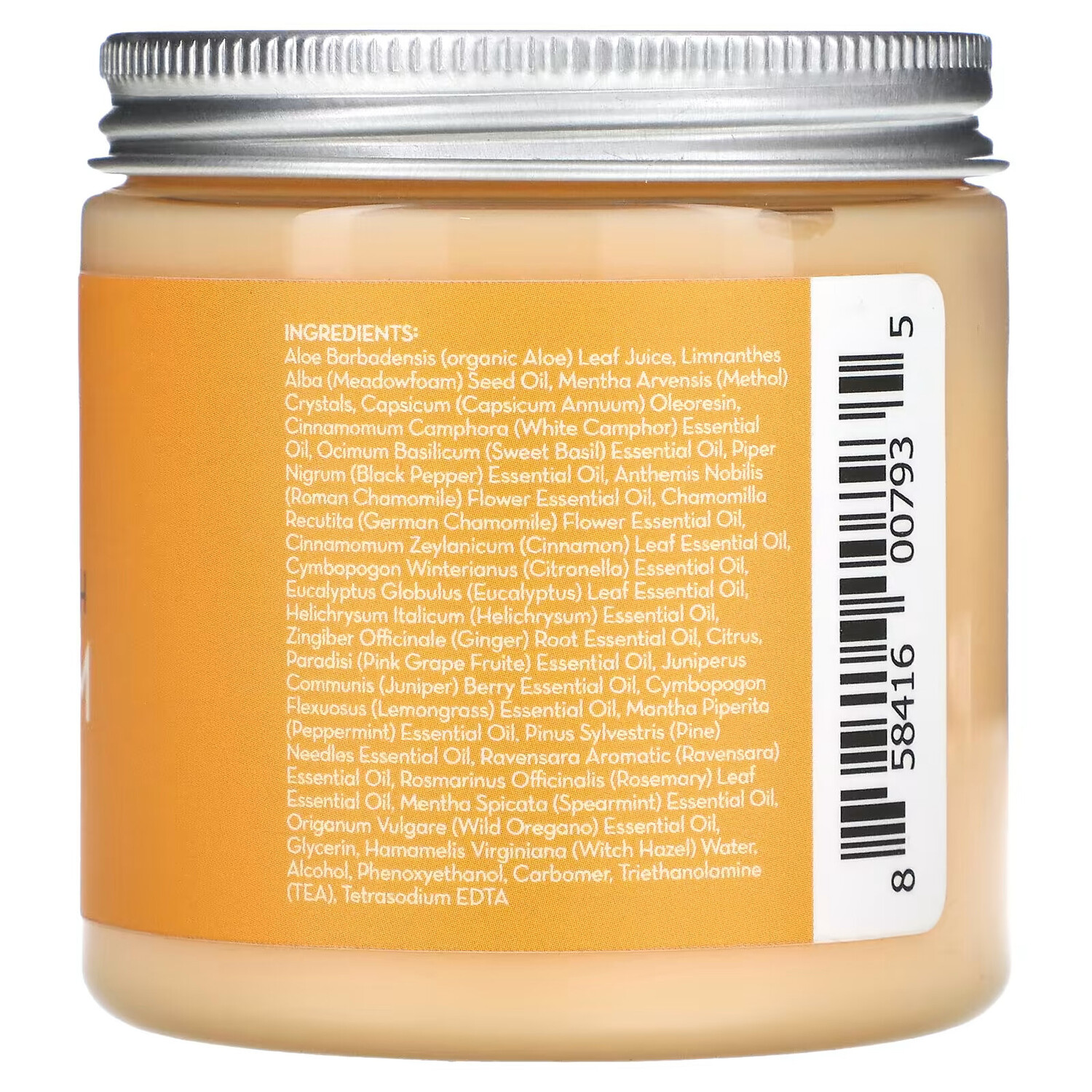 Pure Body Naturals, согревающий крем максимальной силы действия, 250 г (8,8 жидк. унции) — фото 3