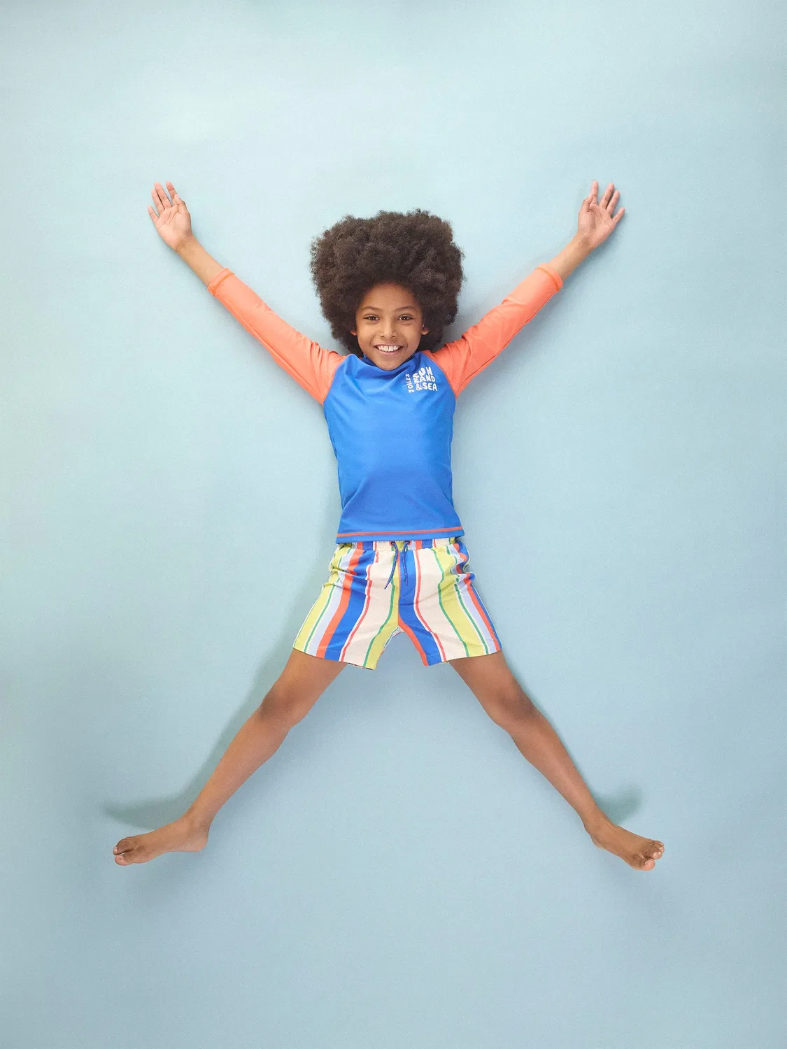Плавки мальчиковые Ocean Multi Striped Joules, разноцветные