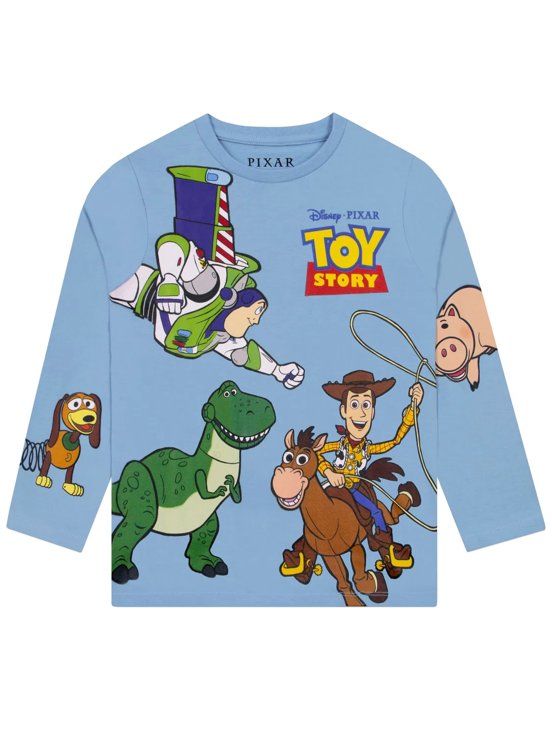 Футболка с длинным рукавом Toy Story Character, синяя