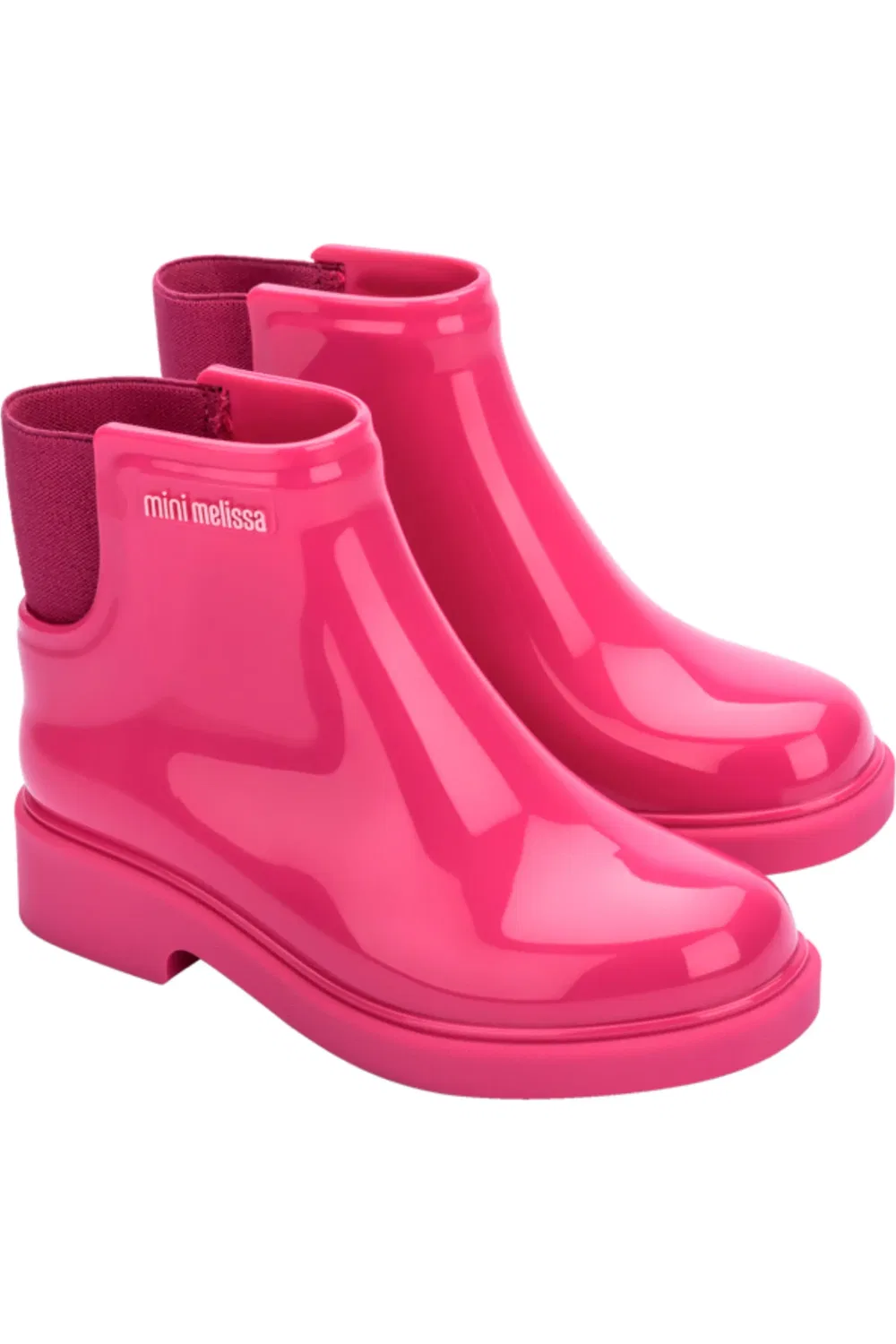 Детские ботинки челси водонепроницаемые Mini Melissa, розовый