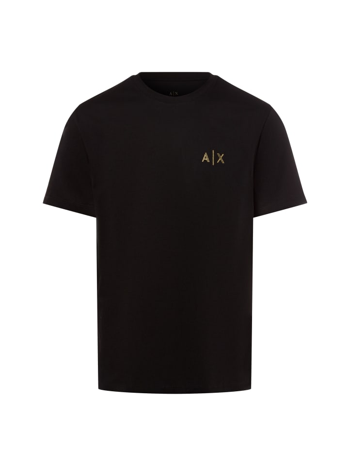 

Футболка Armani Exchange, цвет schwarz gold