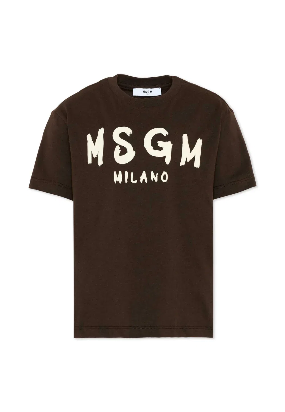 Футболка унисекс - футболка с принтом Msgm, Brown