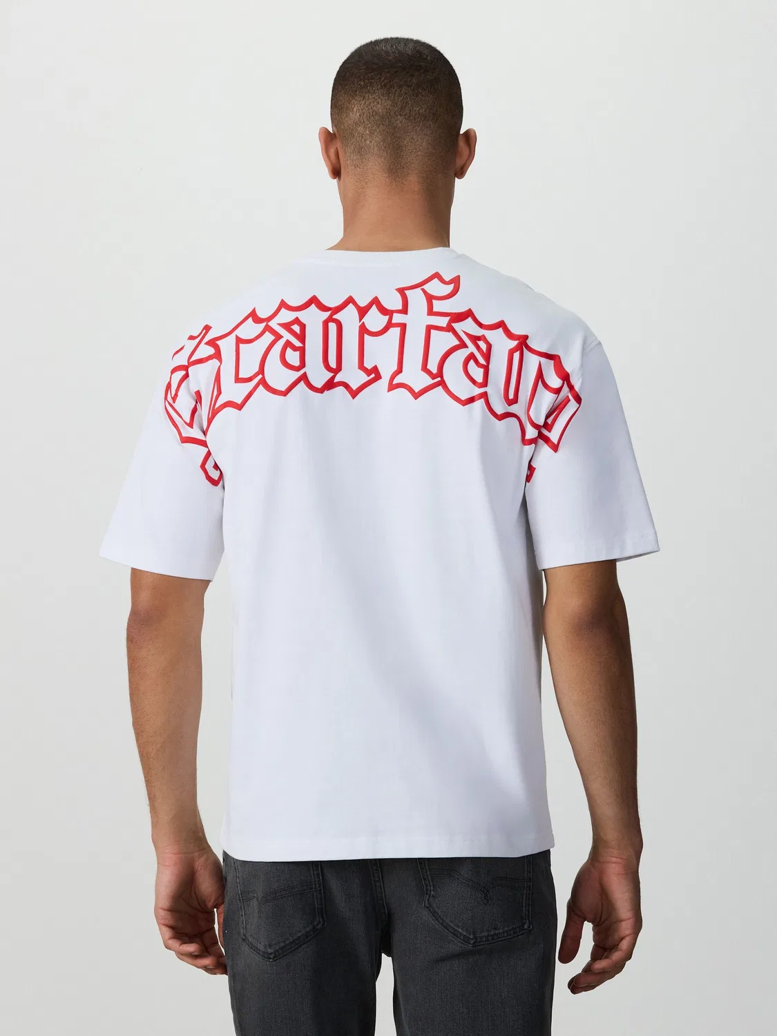 Футболка с принтом Scarface, Relaxed Fit Next, белый