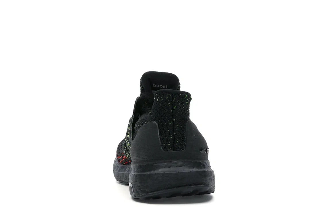 Детские кроссовки для мальчиков с технологией Climacool Adidas Ultra Boost Clima, Core Black/Core Black/Solar Red — фото 4