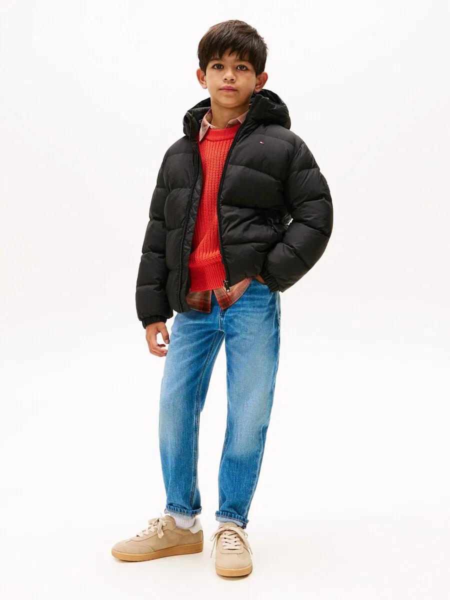 Зимняя куртка TOMMY HILFIGER черного цвета — фото 4
