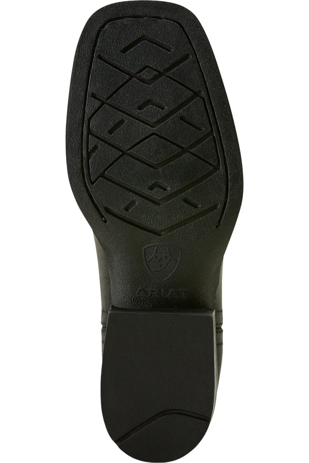 Детские ботинки челси Western Booker широкий квадратный носок Ariat, Tricorn Black — фото 3