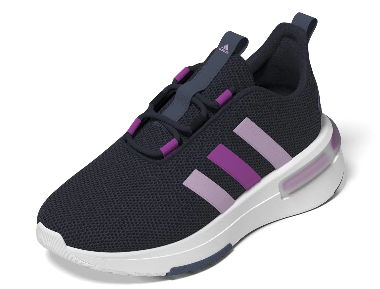 Детские кроссовки для мальчиков с амортизацией Racer Tr23 Sportswear Adidas, Ink Bliss Lilac Pink Flash