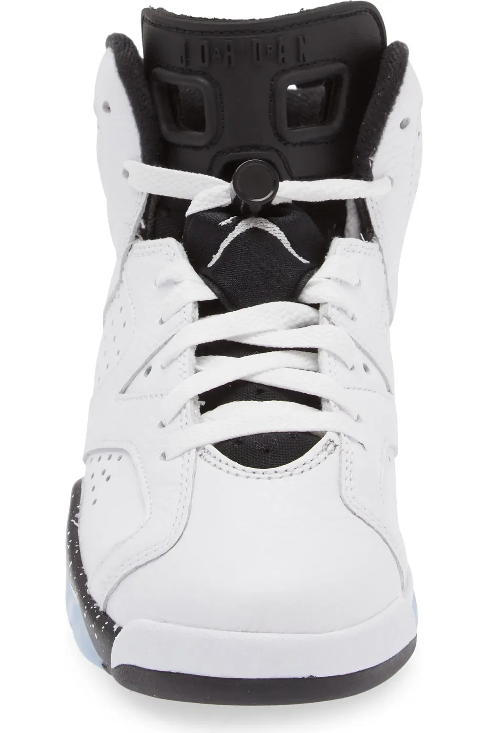Детские кроссовки баскетбольные Air Jordan 6 Retro Jordan, белый/черный — фото 4