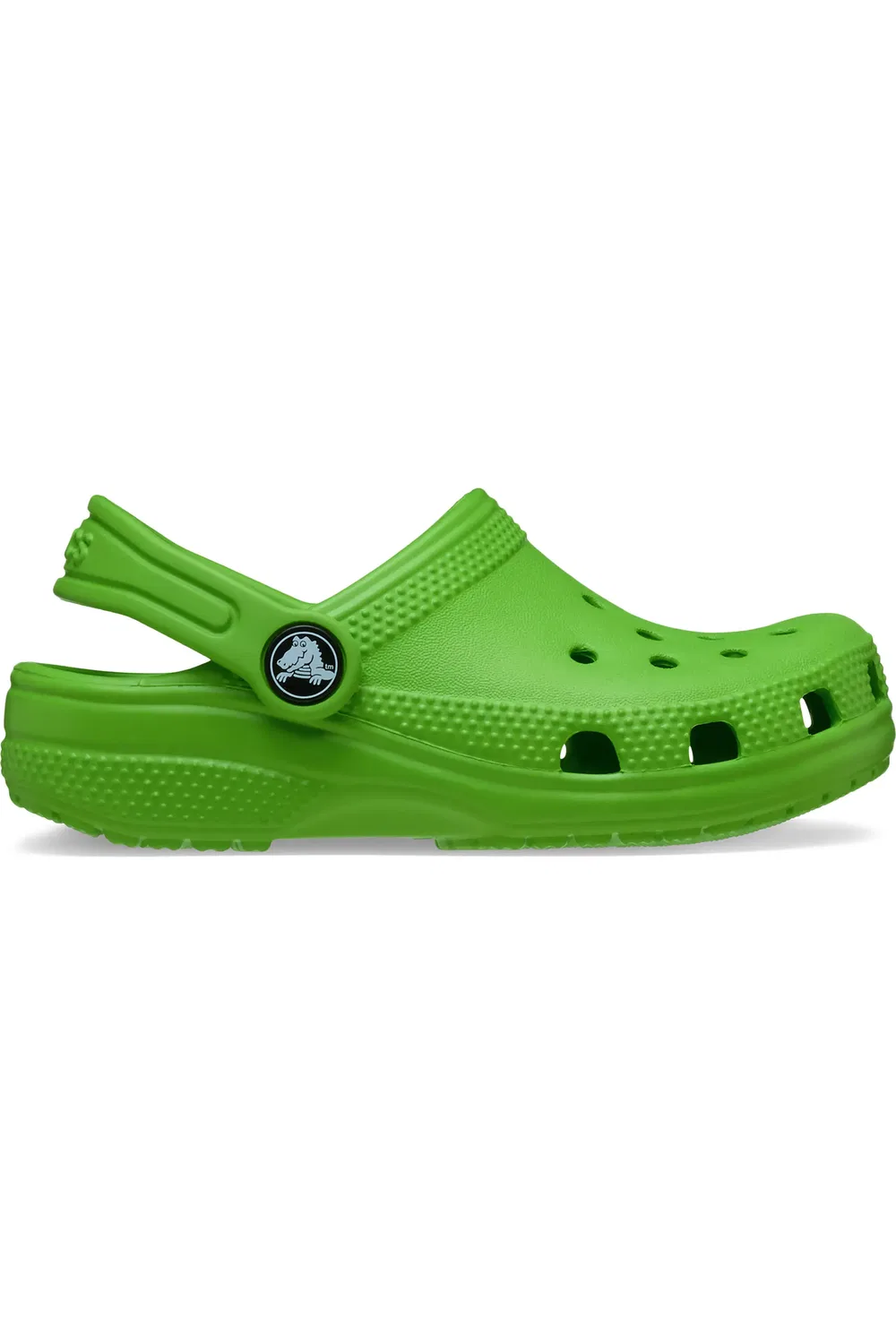 Детские сабо Croslite с фиксирующим ремешком Classic Clog CROCS, Crocs Green — фото 2