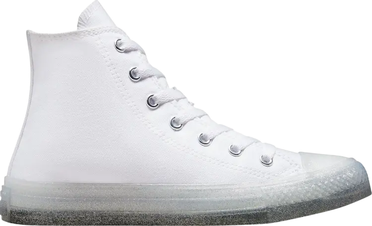 

Кроссовки Converse Chuck Taylor All Star High GS Glitter, белый, Белый;серый, Кроссовки Converse Chuck Taylor All Star High GS Glitter, белый