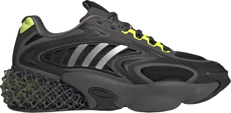 

Кроссовки Adidas 4D Krazed 'Black Solar Yellow', черный, Черный;серый, Кроссовки Adidas 4D Krazed 'Black Solar Yellow', черный