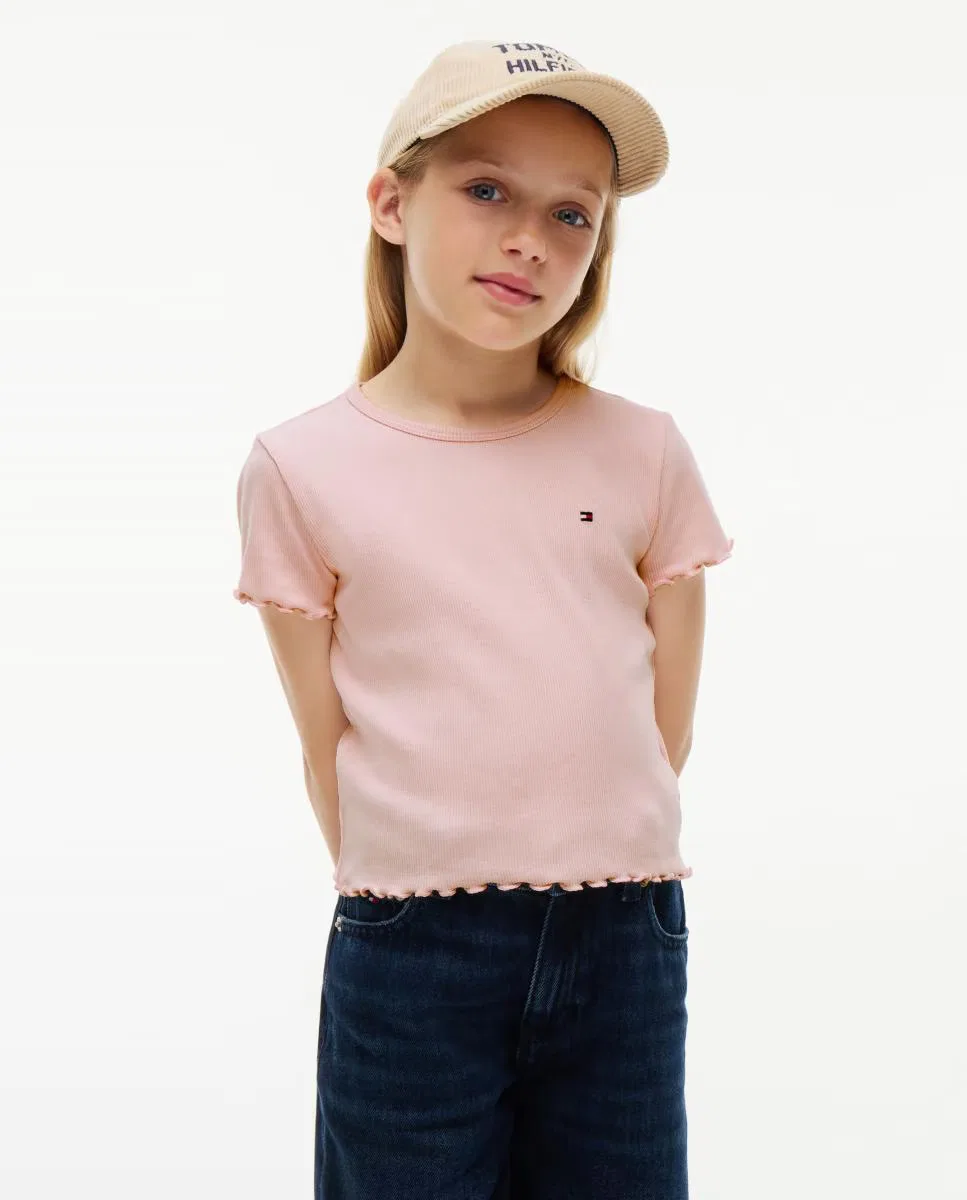 Детская футболка, Canalé Ondulado, Tommy Hilfiger, желтый