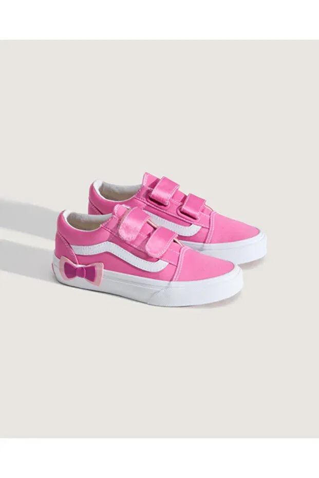 Детские кеды для девочек Old skool v bow kids shoes pink Vans, Pink